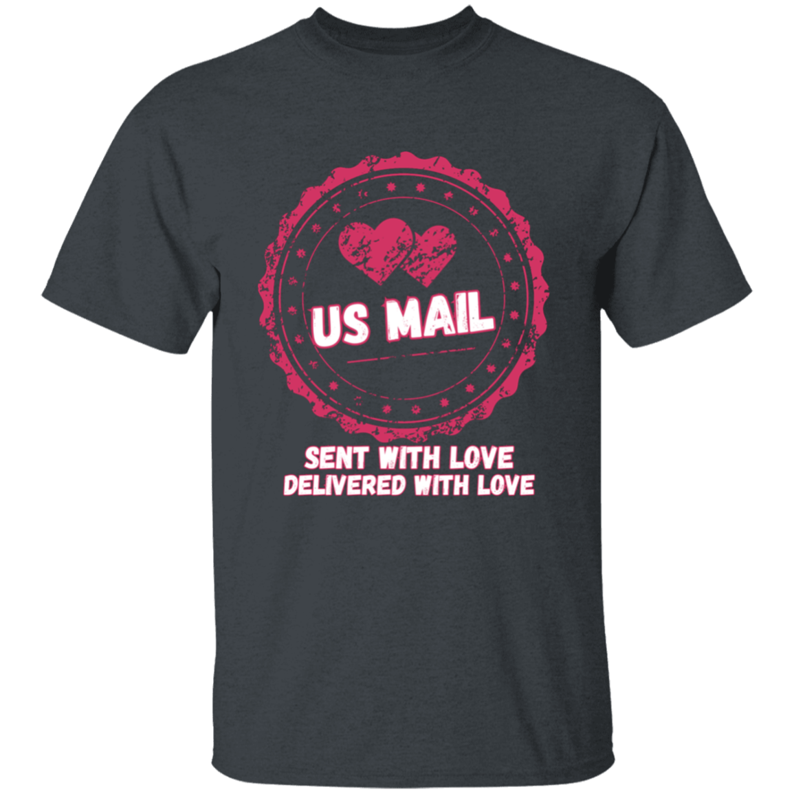 Sent With Love USMail 5.3 oz. T-Shirt