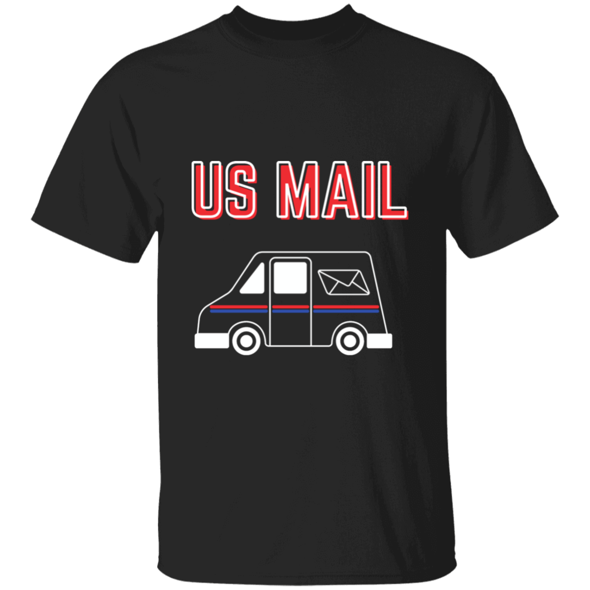 USMail LLV Red 5.3 oz. T-Shirt