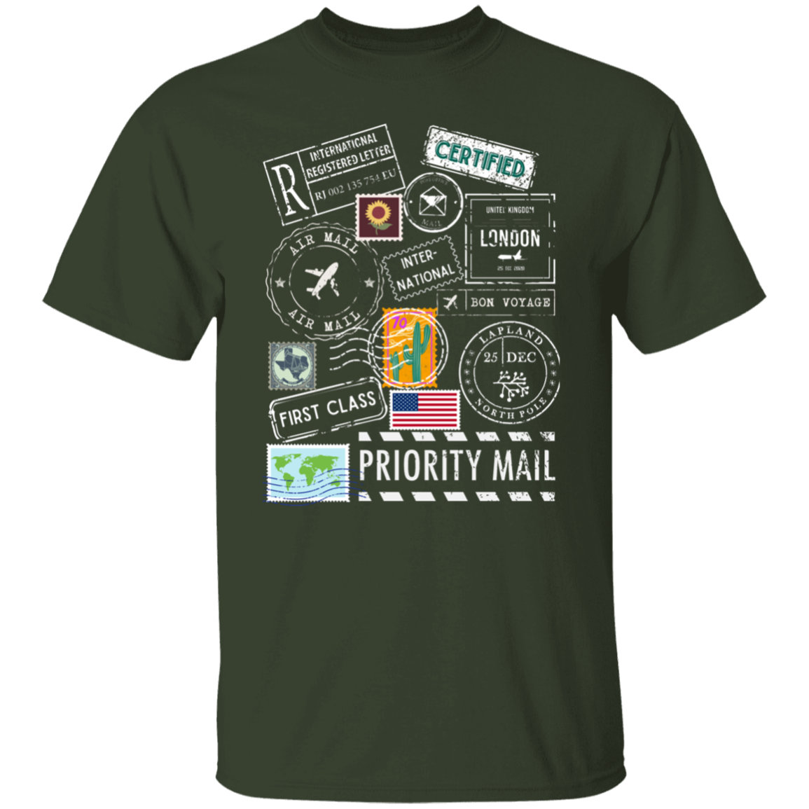 Postage 5.3 oz. T-Shirt