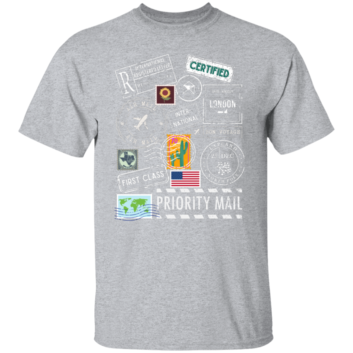 Postage 5.3 oz. T-Shirt