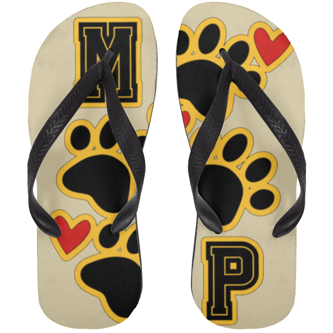 MP Tigers P&H Adult Flip Flops
