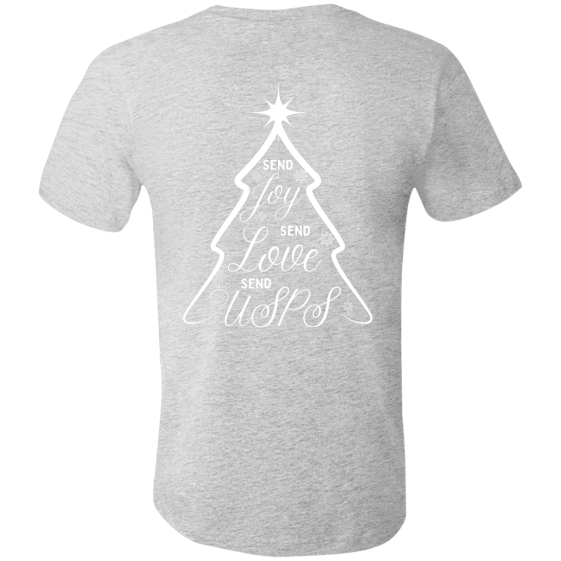 Send USPS Xmas Jersey Short-Sleeve T-Shirt