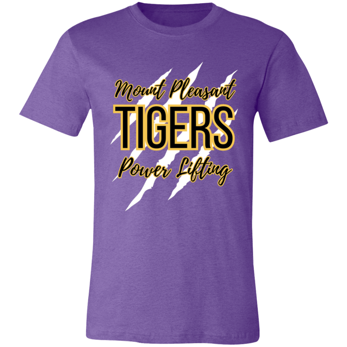 MPTiger Power Lifting Jersey Short-Sleeve T-Shirt