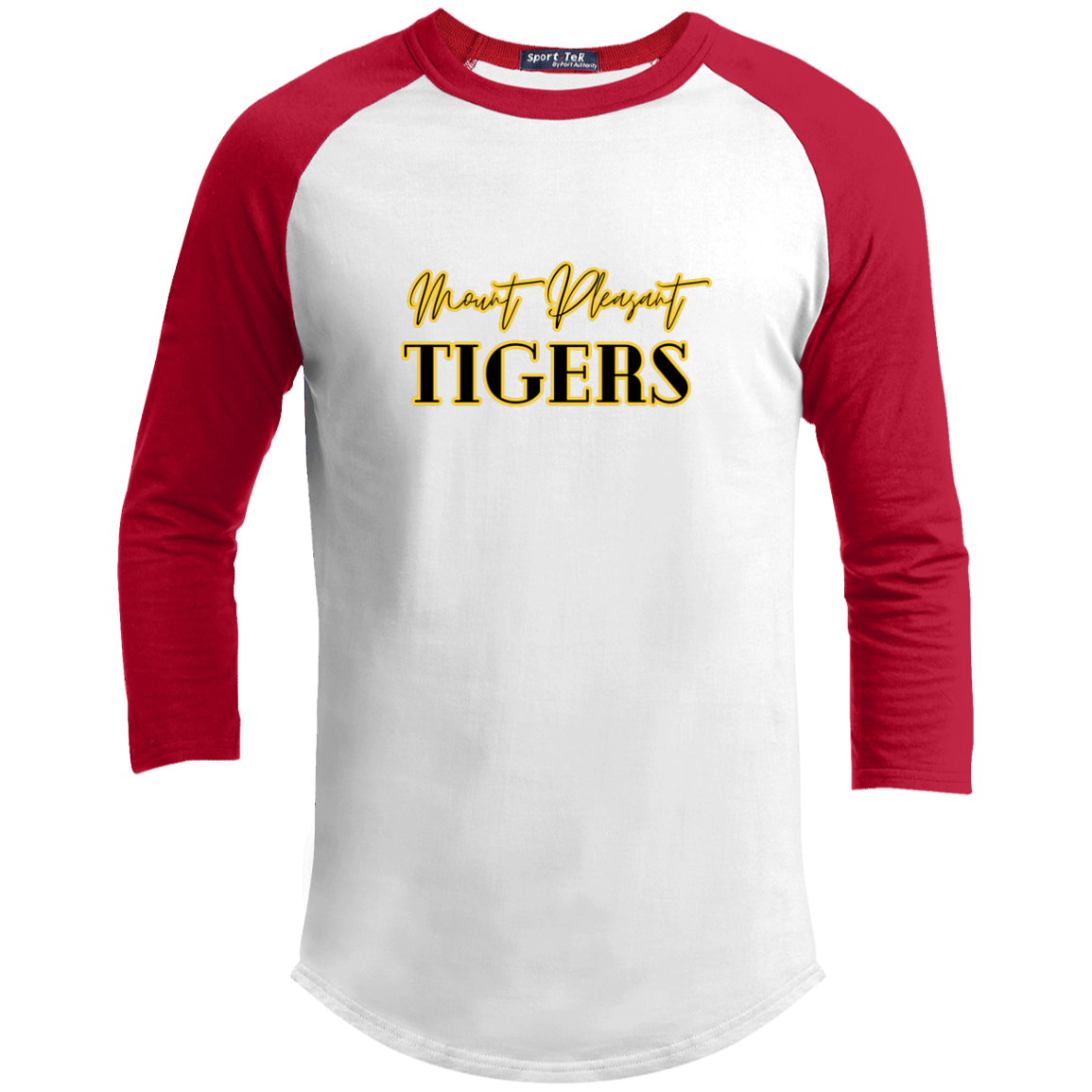 MP Tigers Youth 3/4 Raglan Sleeve Shirt