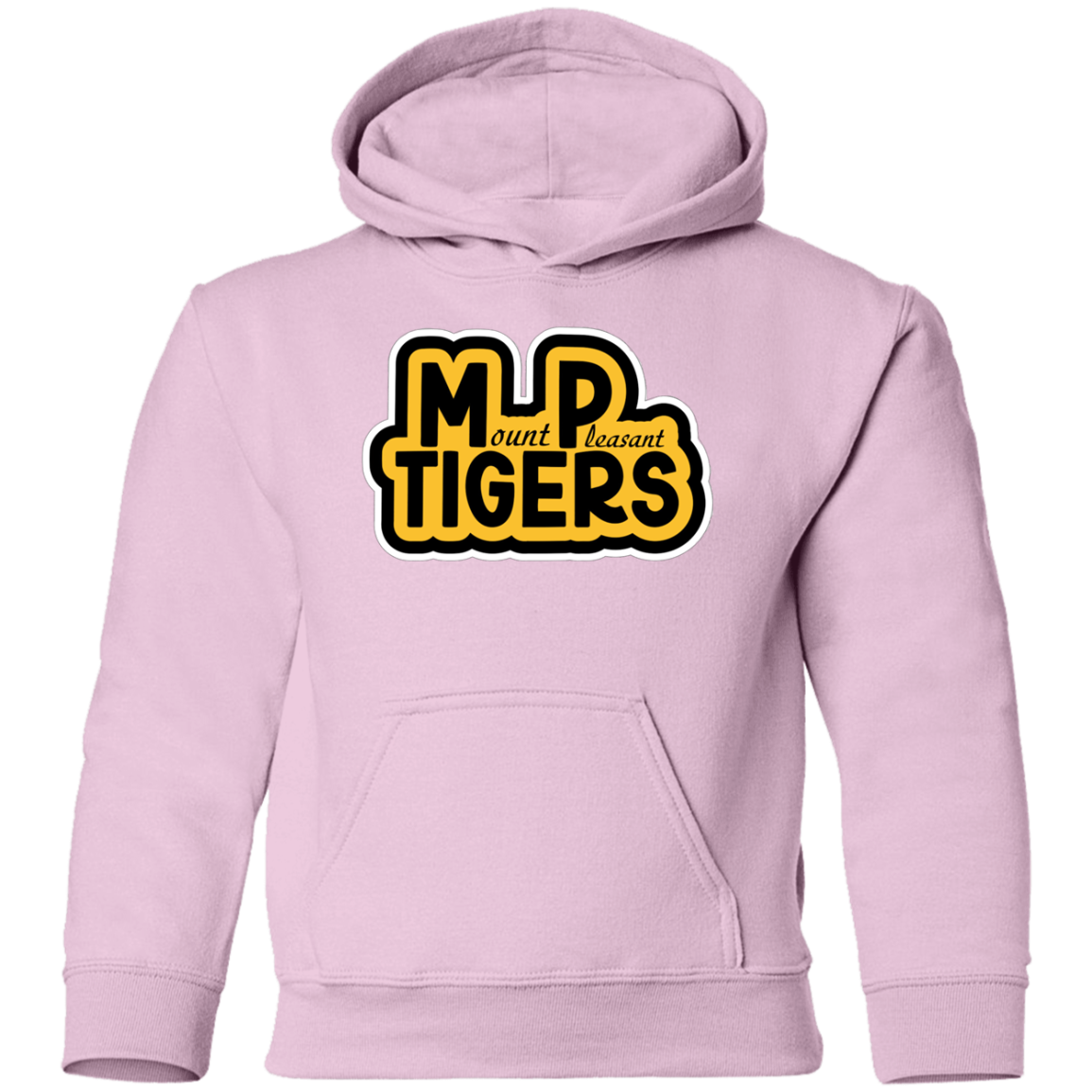 MP Tigers Black & Gold Youth Pullover Hoodie