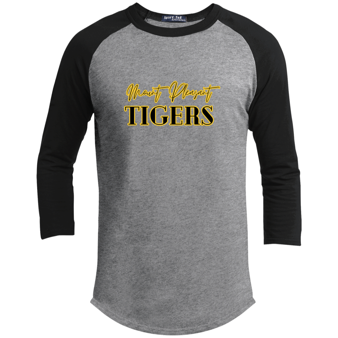 MP Tigers Youth 3/4 Raglan Sleeve Shirt