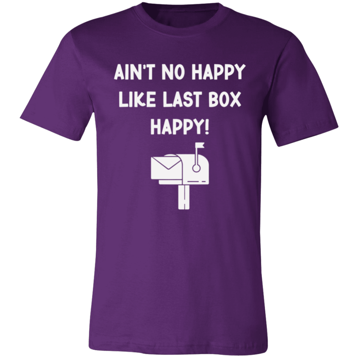 Last Box Happy Unisex Jersey Short-Sleeve T-Shirt