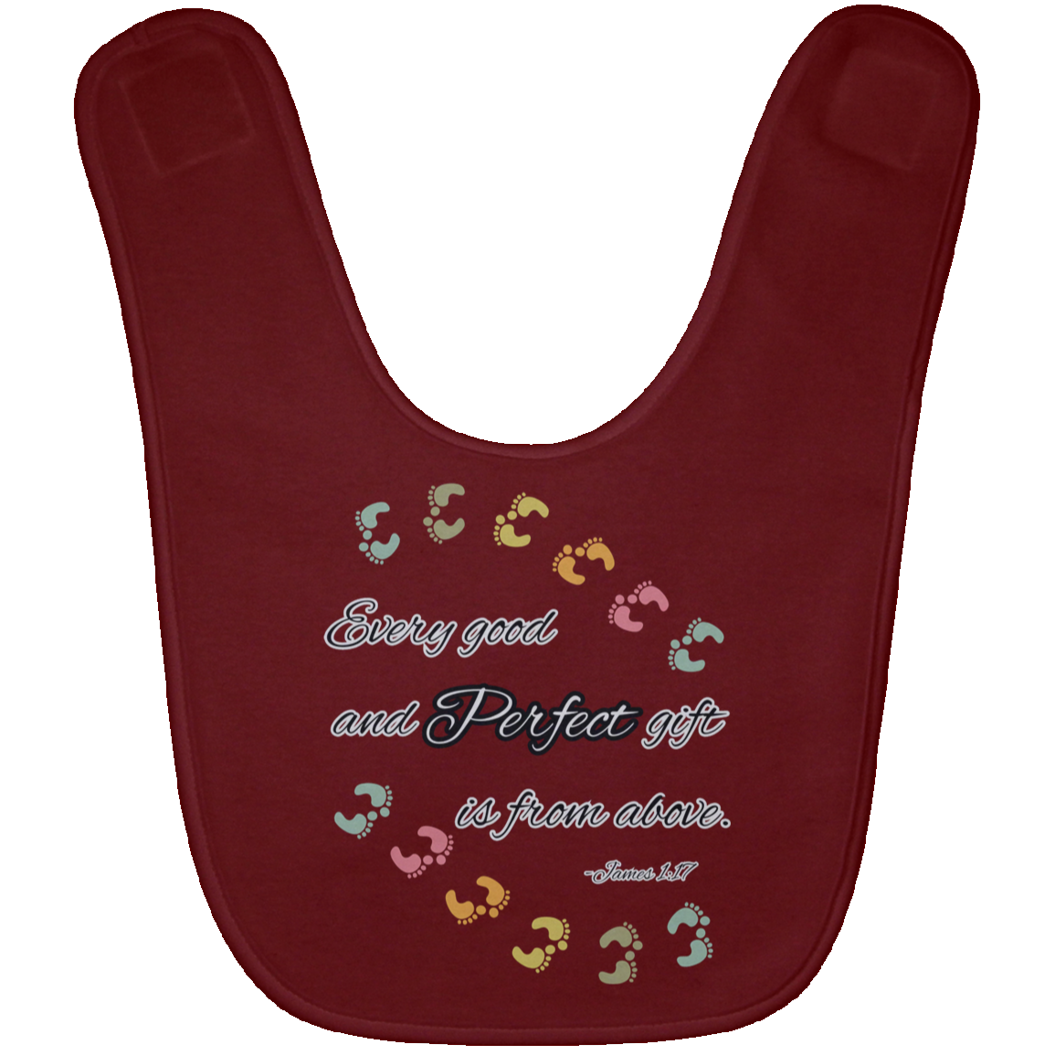 James 1:17 Baby Bib