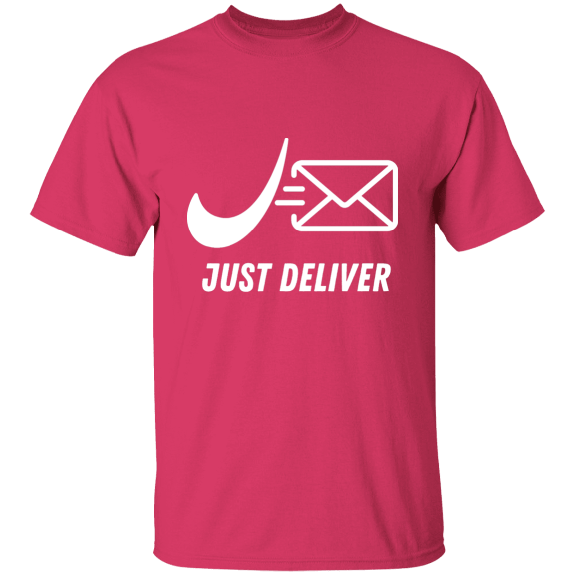 Just Deliver Envelope White 5.3 oz. T-Shirt