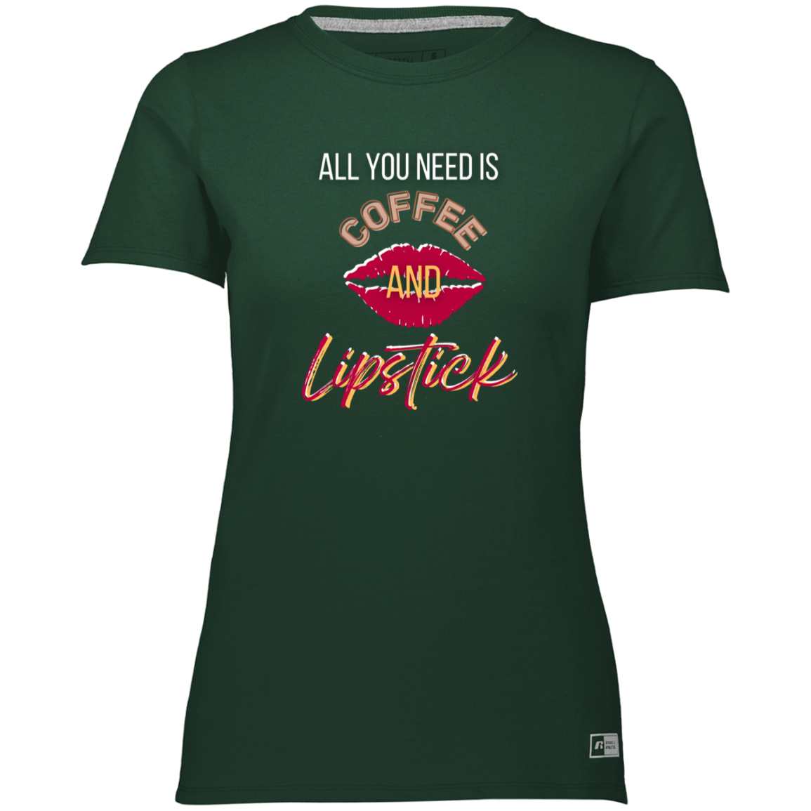 Coffee & Lipstick Ladies’ Essential Dri-Power Tee