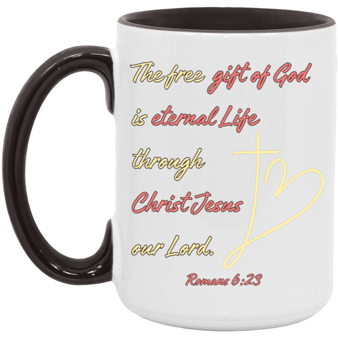 Romans 6:23 15oz. Accent Mug