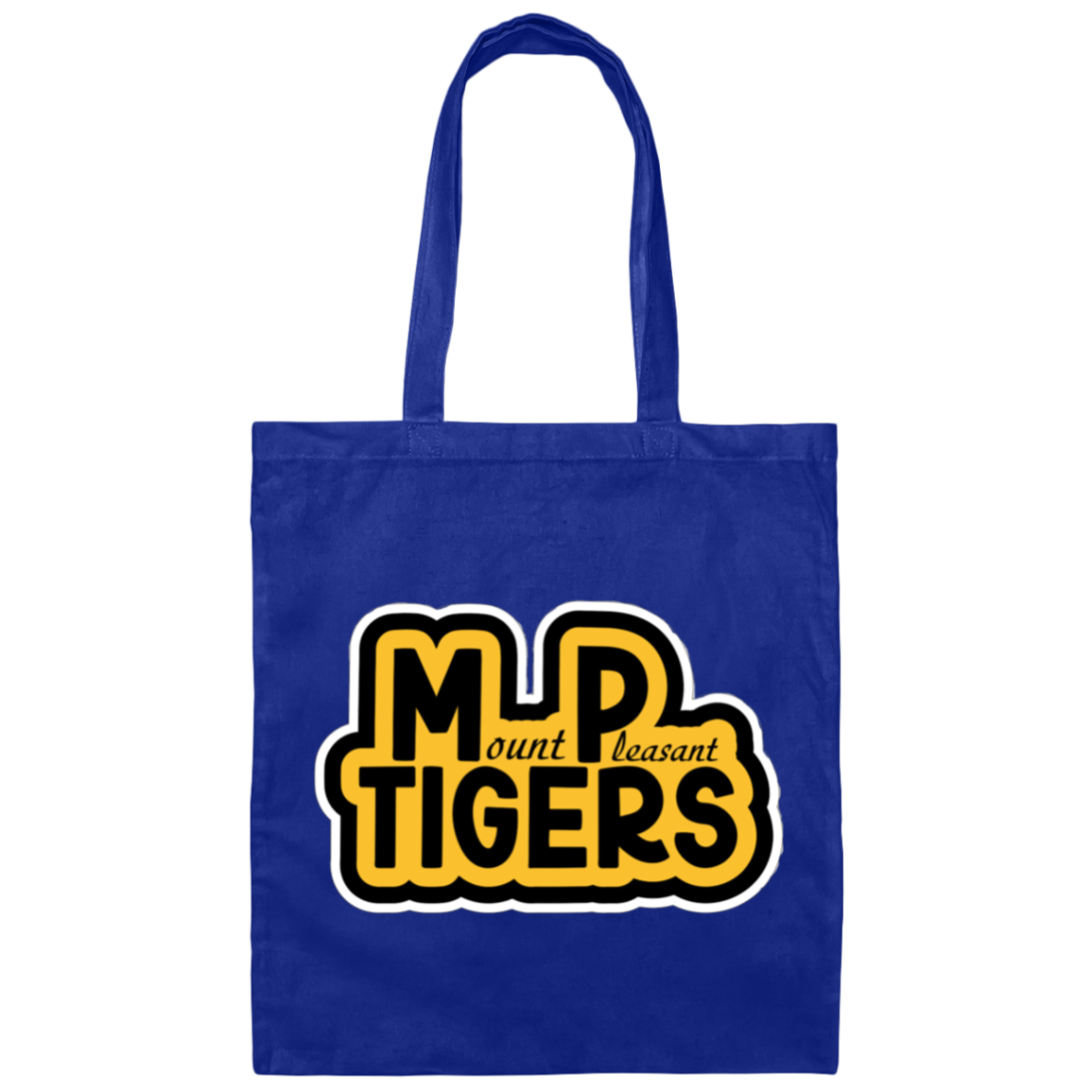 MP Tigers Black&Gold Canvas Tote Bag
