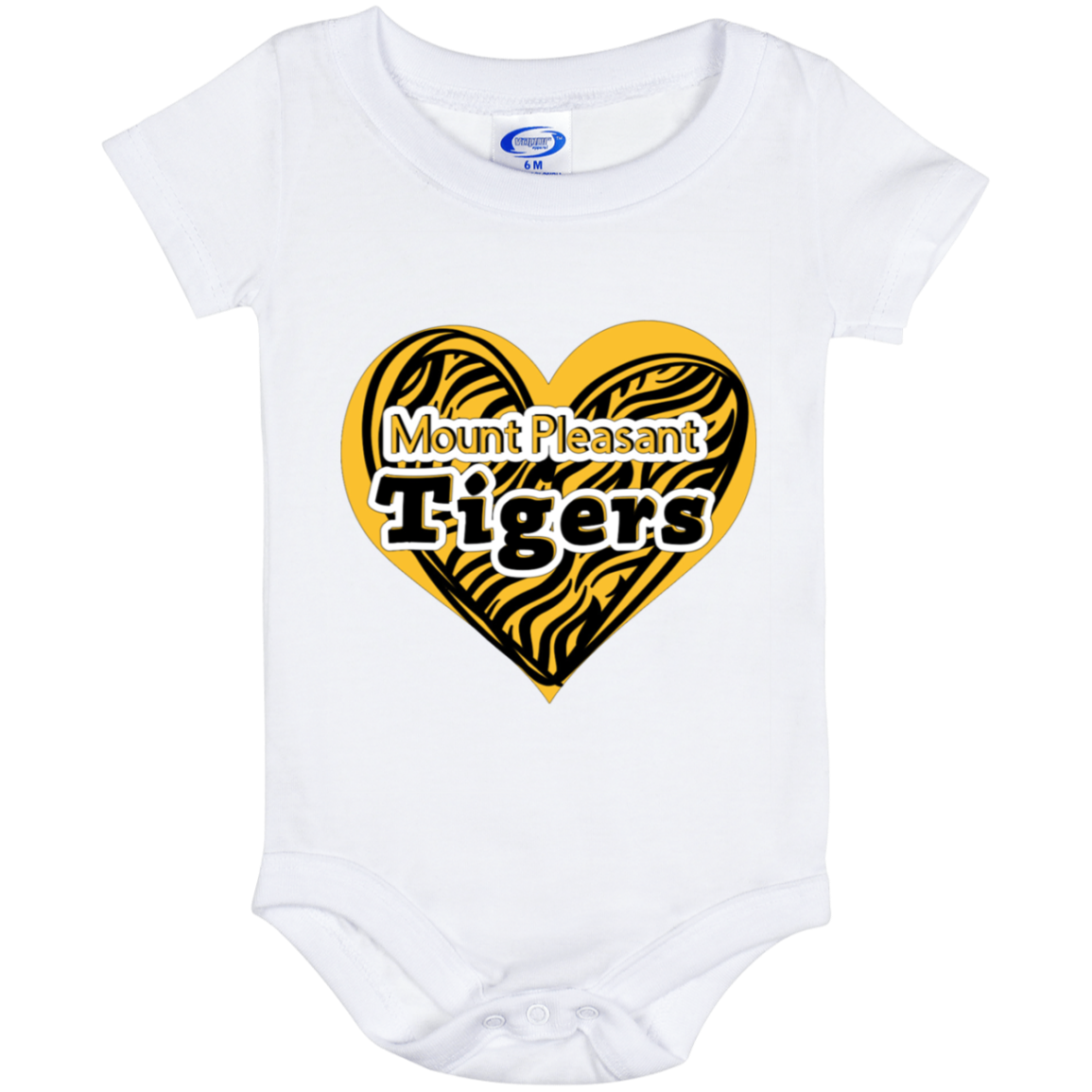 MP Tiger Love- Baby Onesie 6 Month
