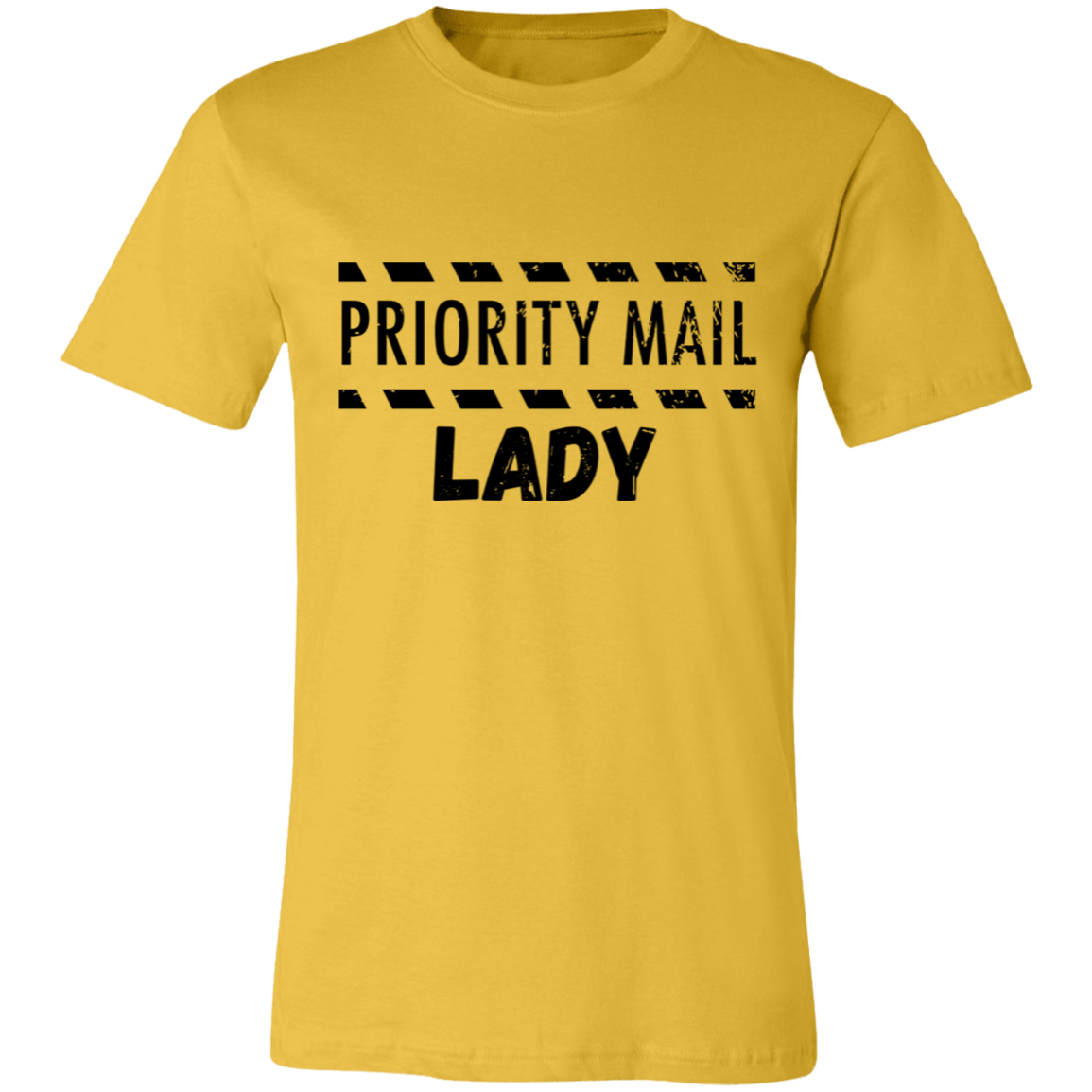 Priority Mail Lady Unisex Jersey Short-Sleeve T-Shirt