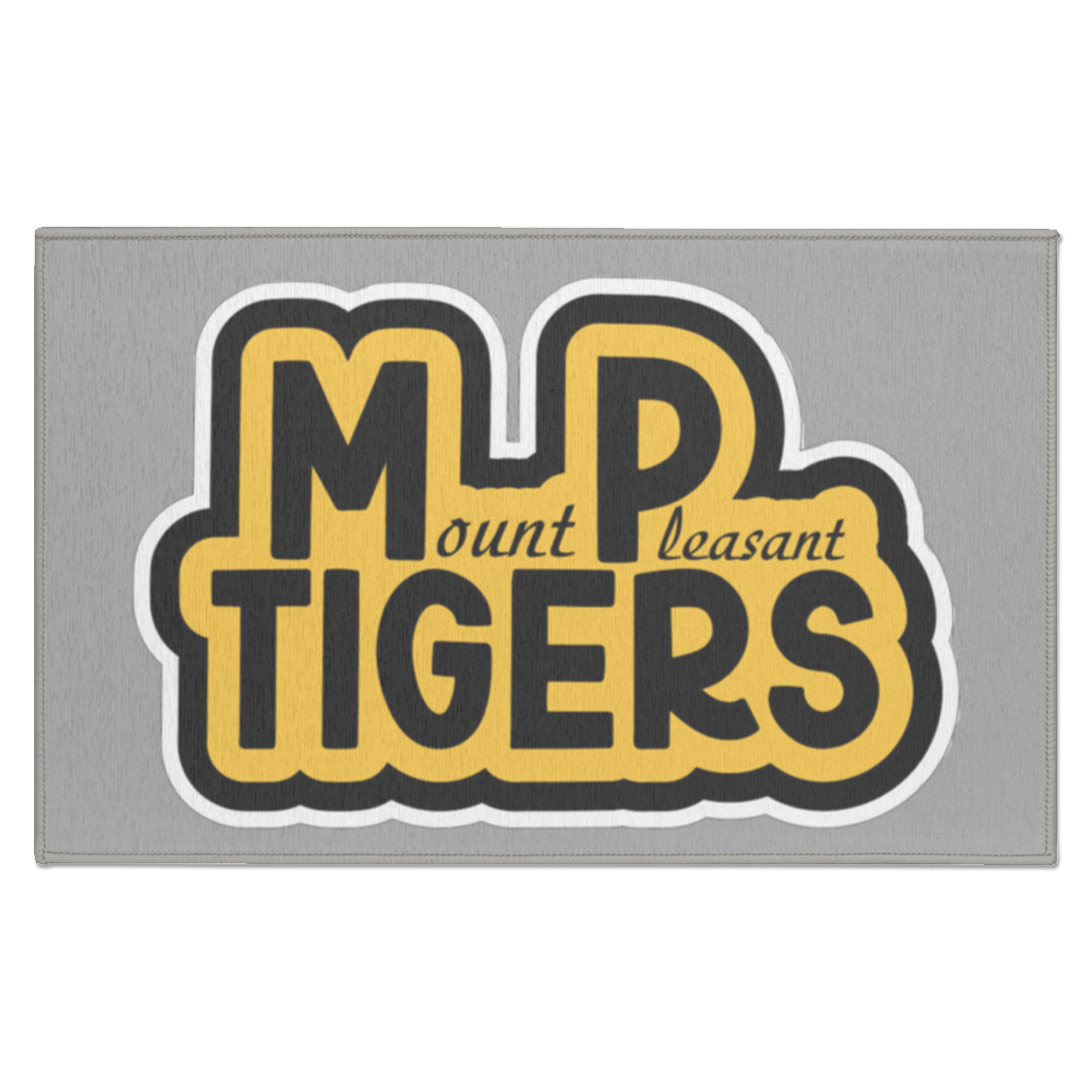 MP Tigers Black & Gold Indoor Doormat