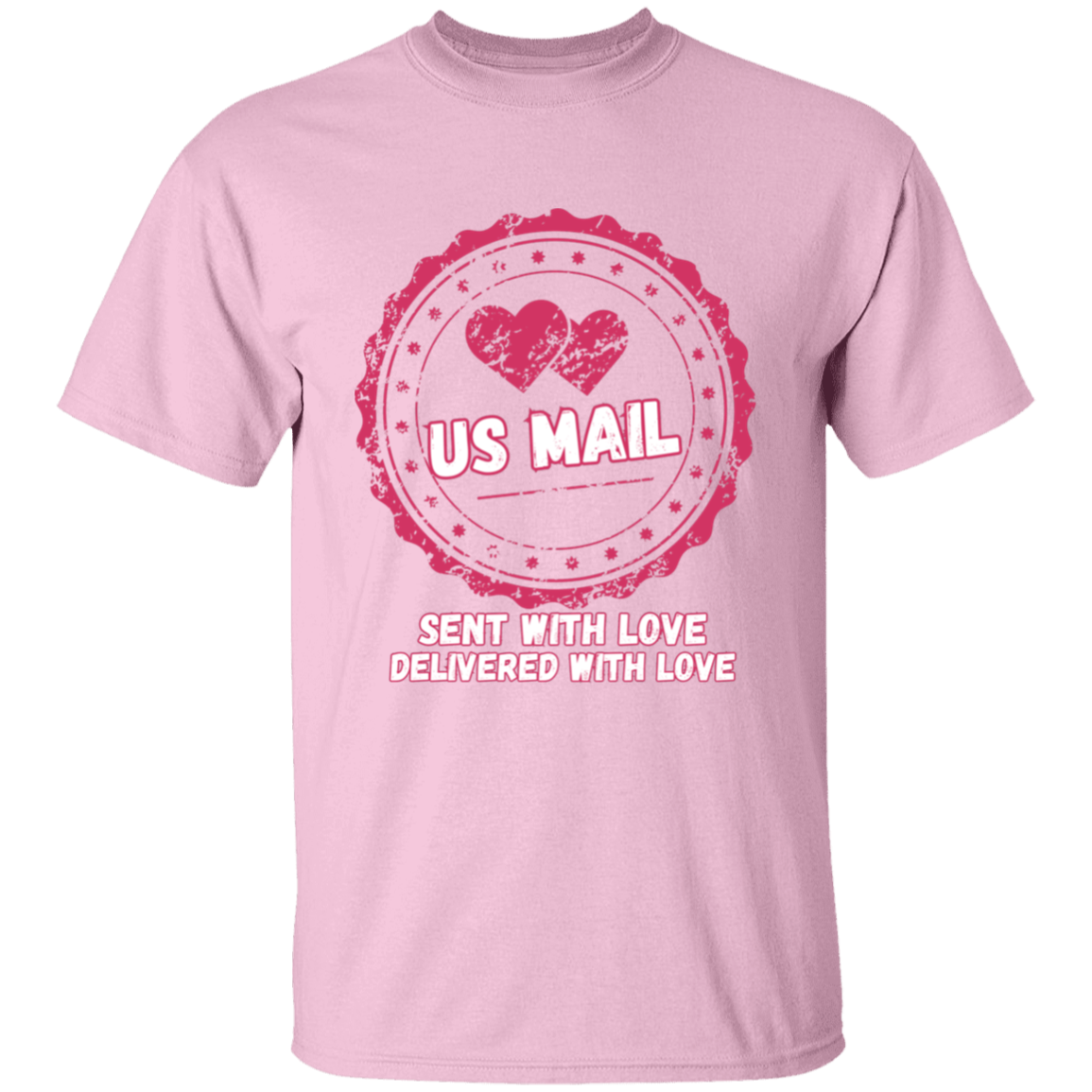 Sent With Love USMail 5.3 oz. T-Shirt