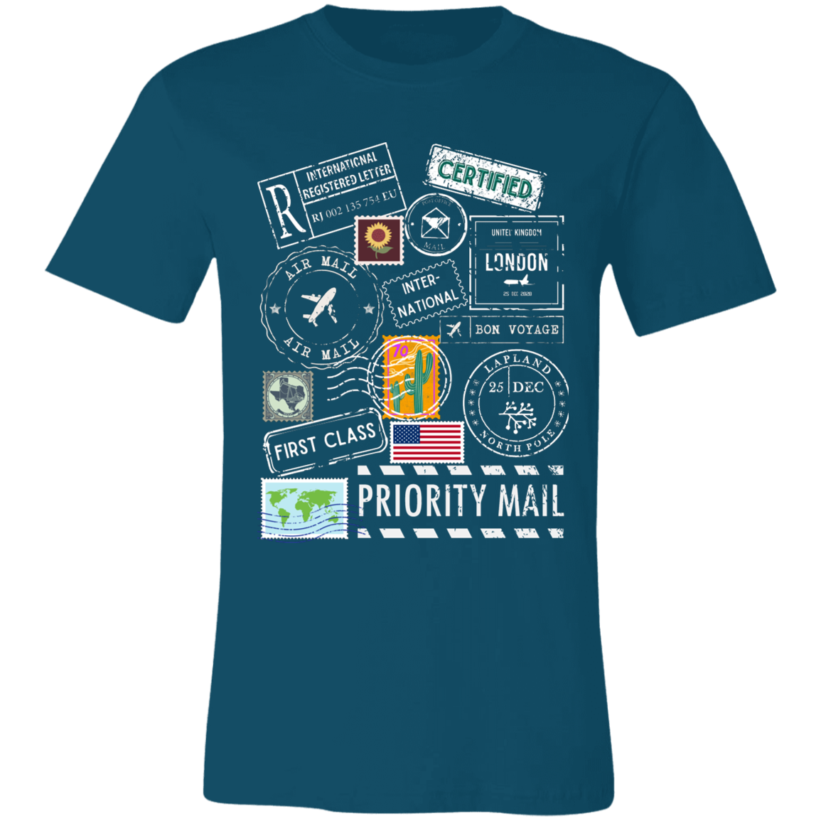 Postage Unisex Jersey Short-Sleeve T-Shirt