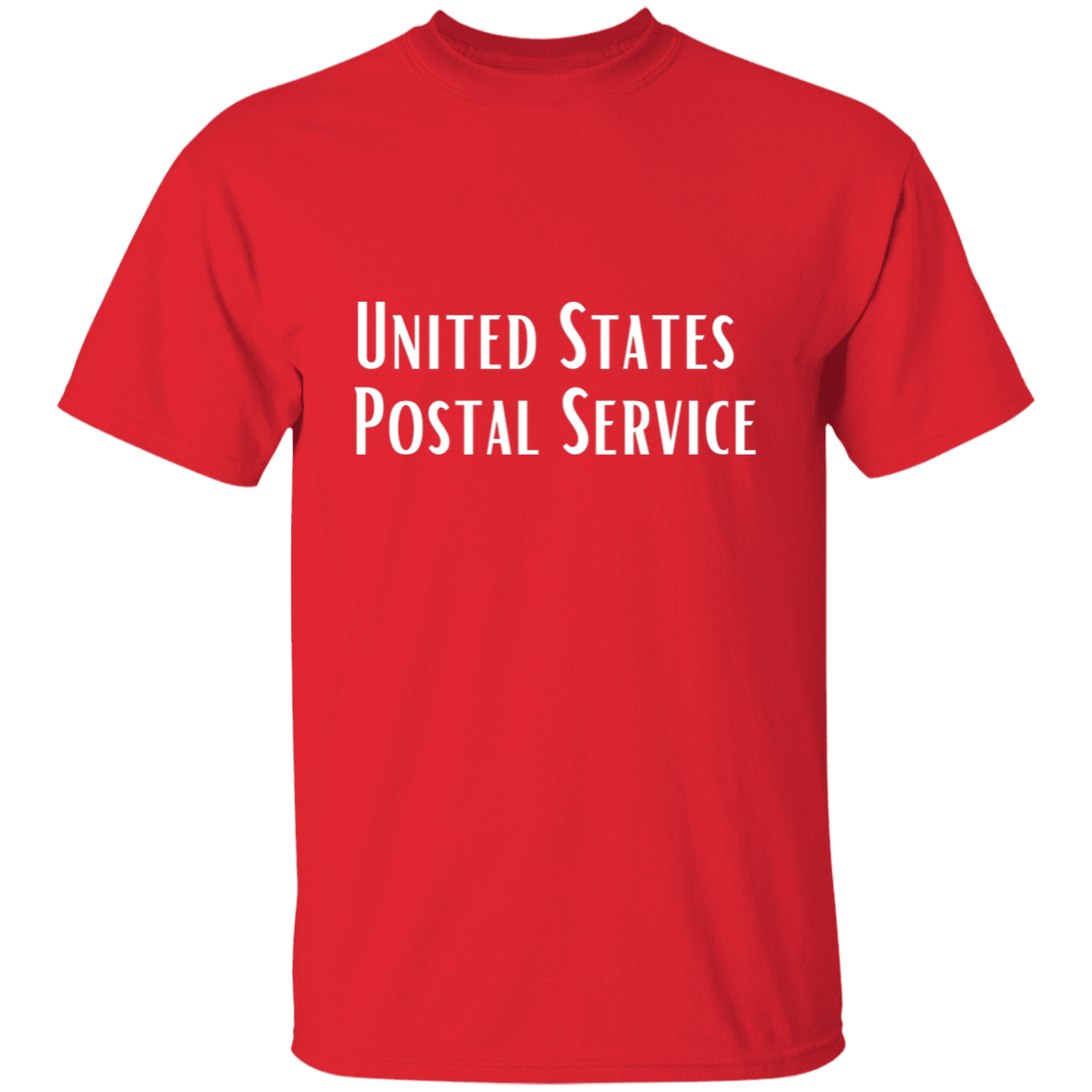 Send USPS XMas 5.3 oz. T-Shirt