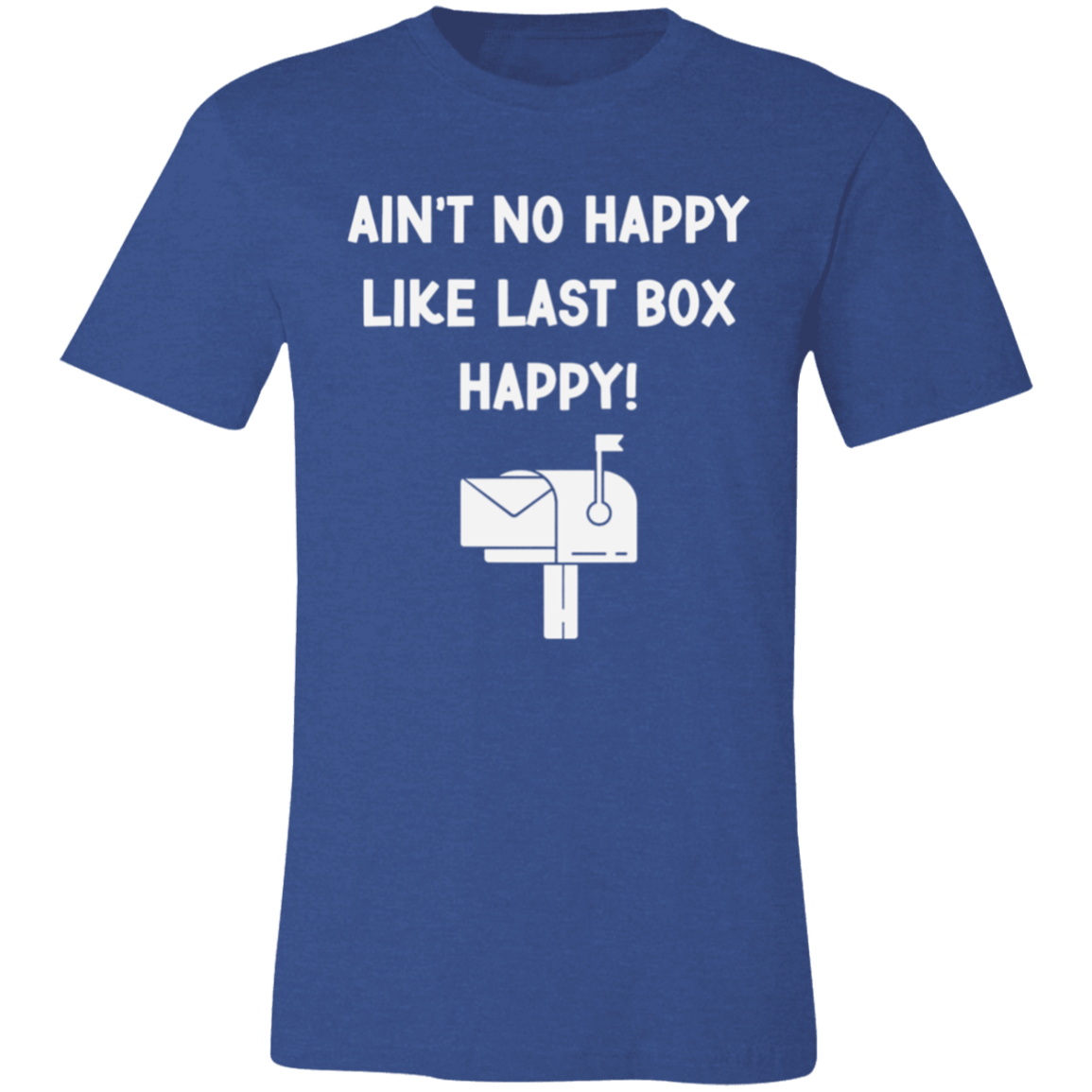 Last Box Happy Unisex Jersey Short-Sleeve T-Shirt