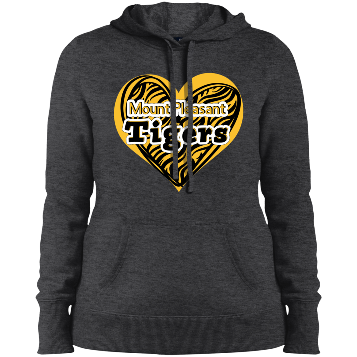 MP Tiger Love- Ladies' Pullover Hooded Sweatshirt