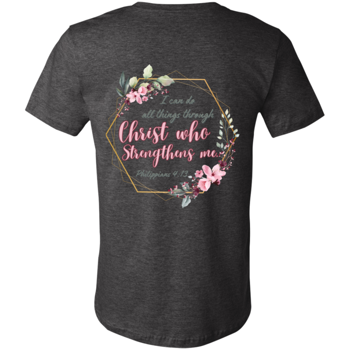 Phil 4:13 Jersey Short-Sleeve T-Shirt