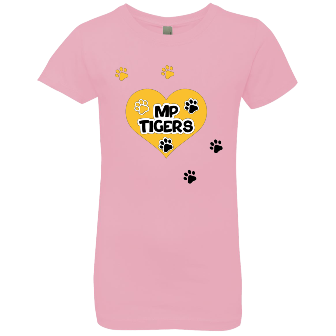 MP Tiger's Leaving Tracks- Girls' Princess T-Shirt