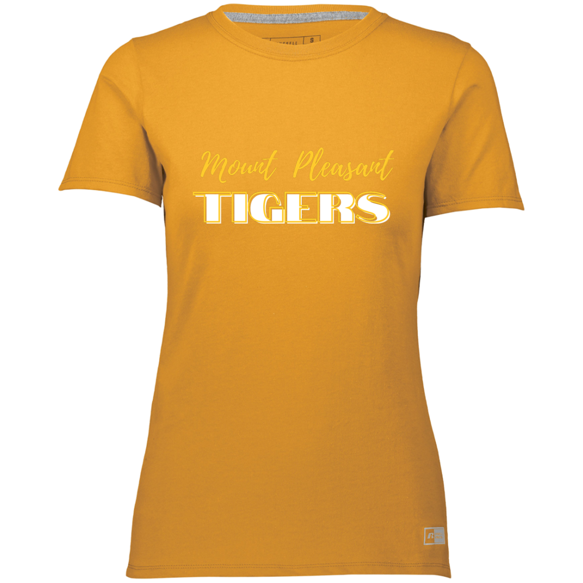 Gold MP Tigers Ladies’ Essential Dri-Power Tee