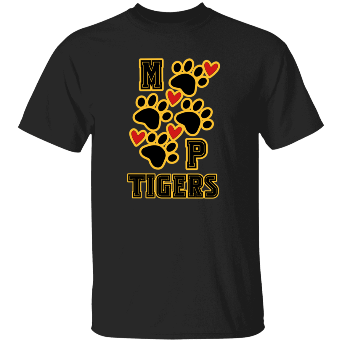 MP Tigers Heart & Sole- 100% Cotton Youth T-Shirt