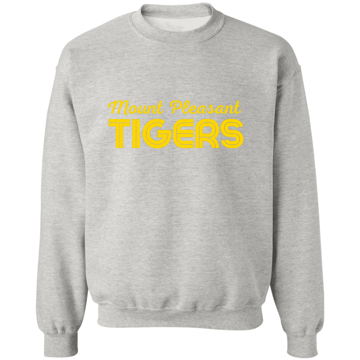 MP Tigers Pullover Crewneck Sweatshirt 8 oz (Closeout)