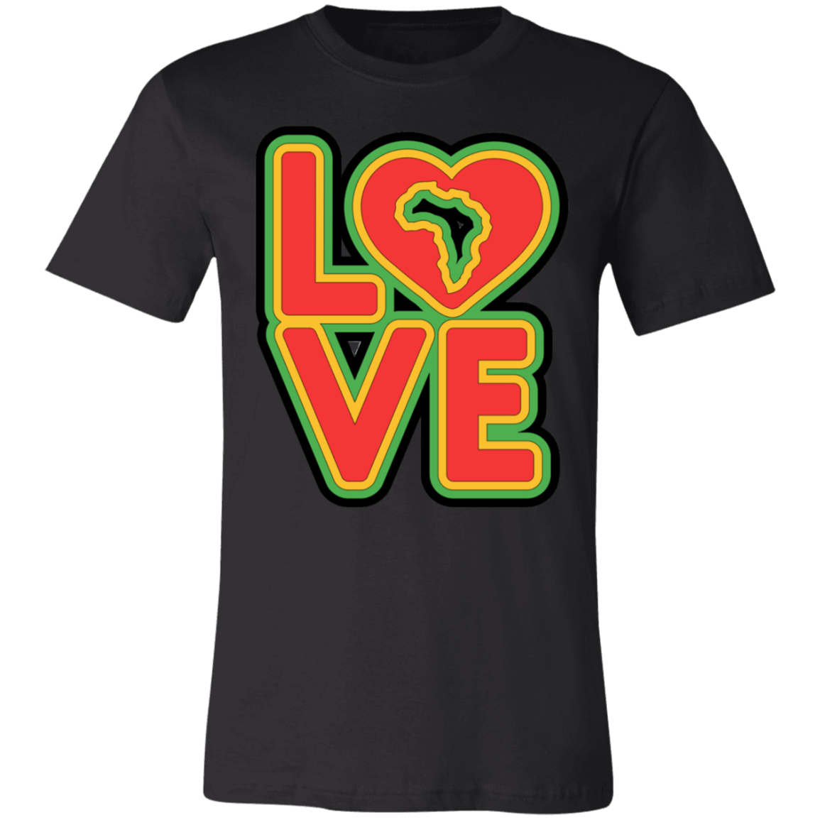 RYGB LOVE Unisex Jersey Short-Sleeve T-Shirt