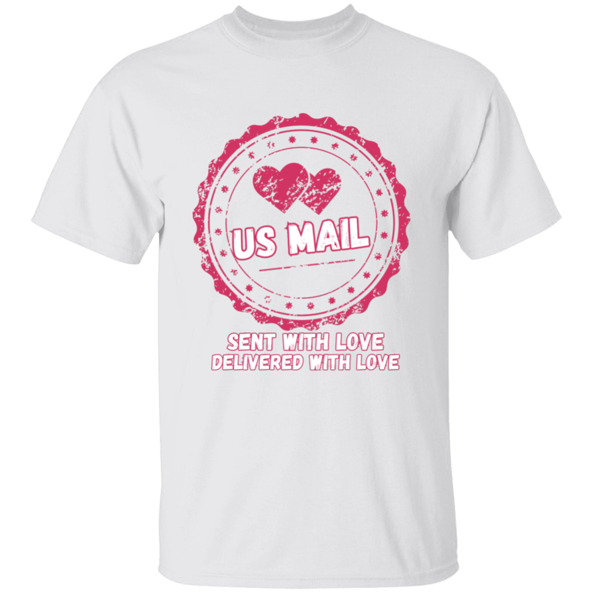 Sent With Love USMail 5.3 oz. T-Shirt
