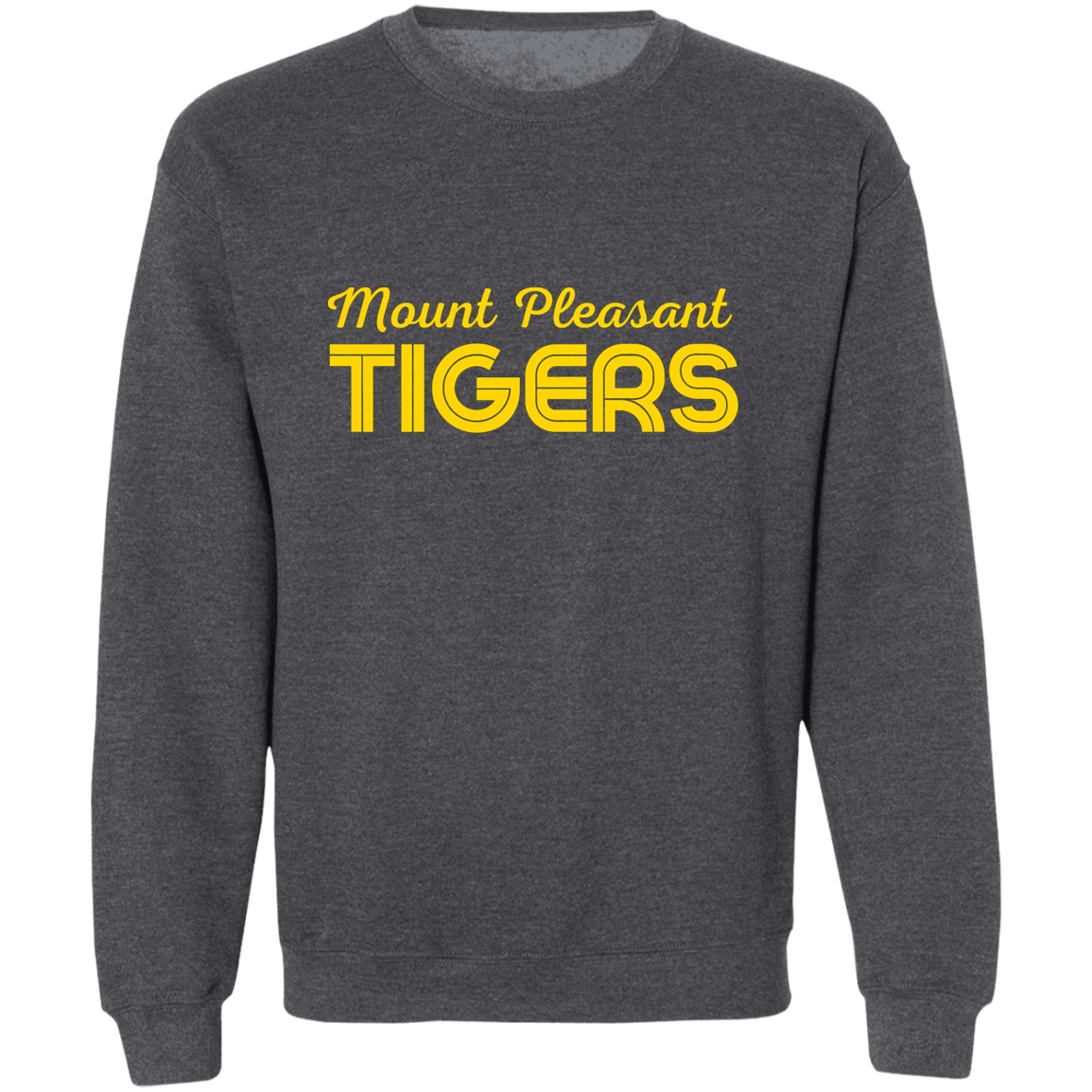 MP Tigers Pullover Crewneck Sweatshirt 8 oz (Closeout)