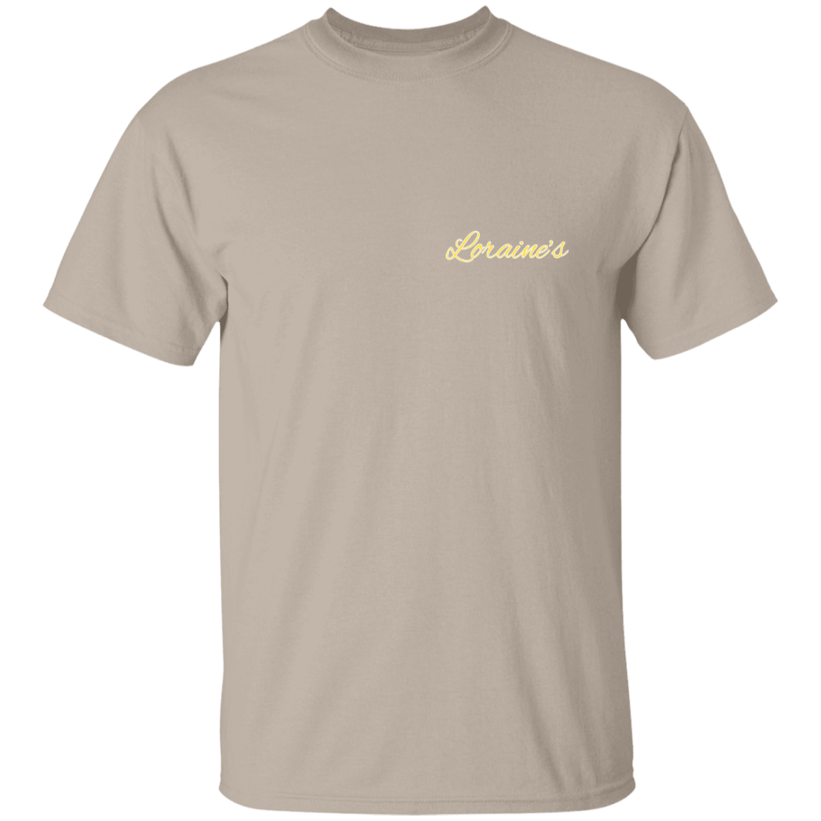 Colossians 3:23 yellow 5.3 oz. T-Shirt