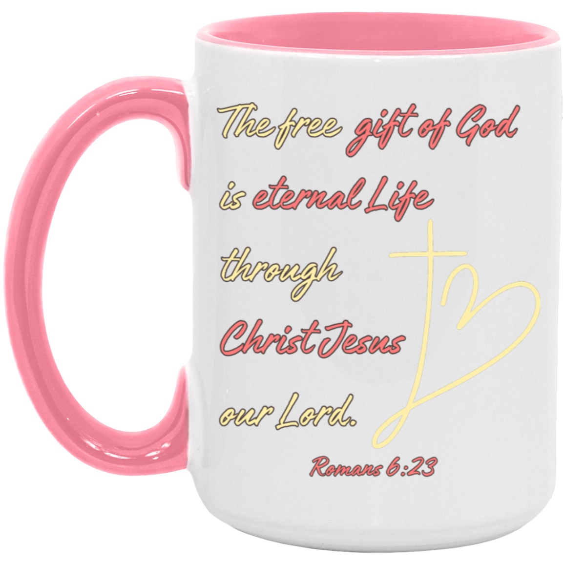 Romans 6:23 15oz. Accent Mug