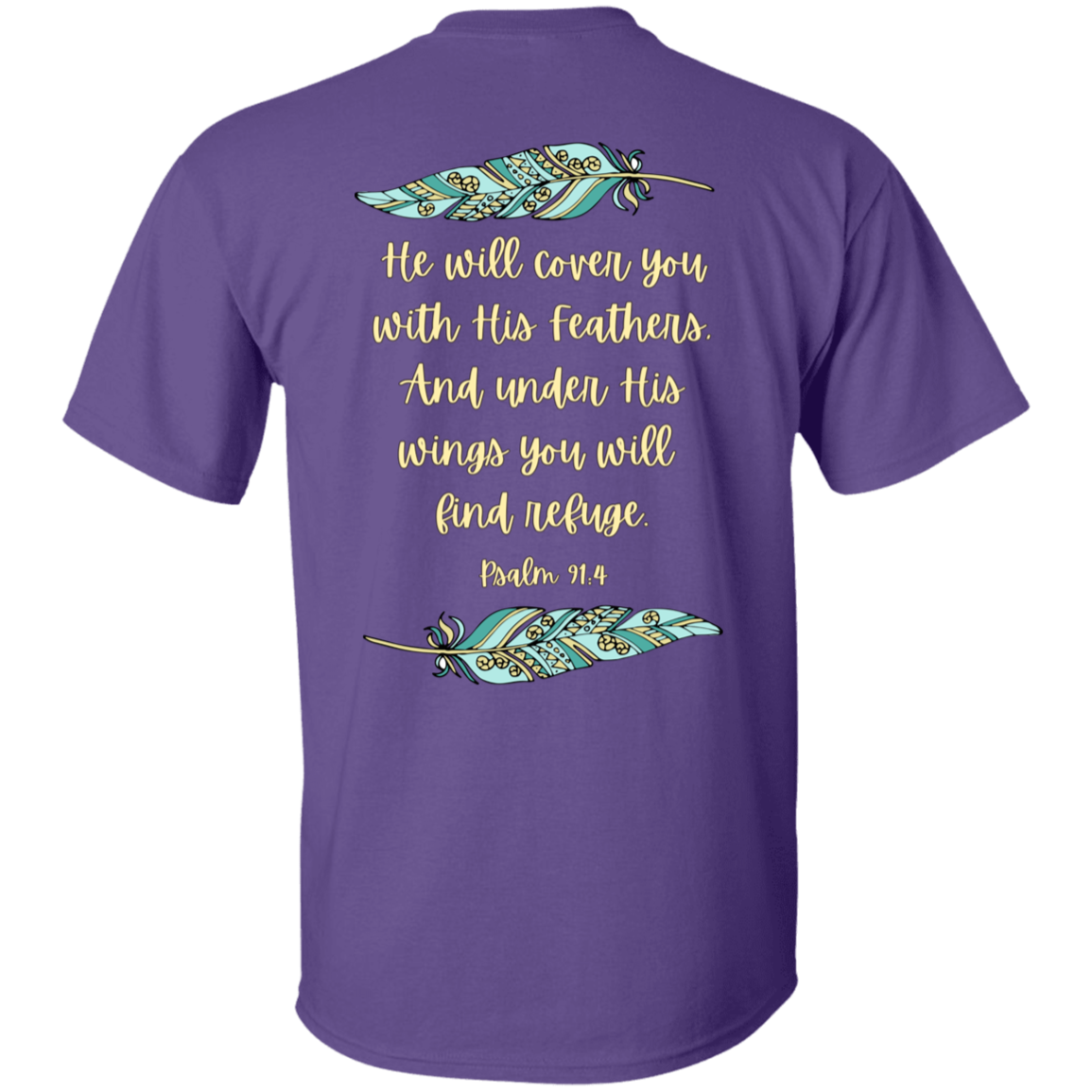 Psalm 91:4 T&Y 5.3 oz. T-Shirt
