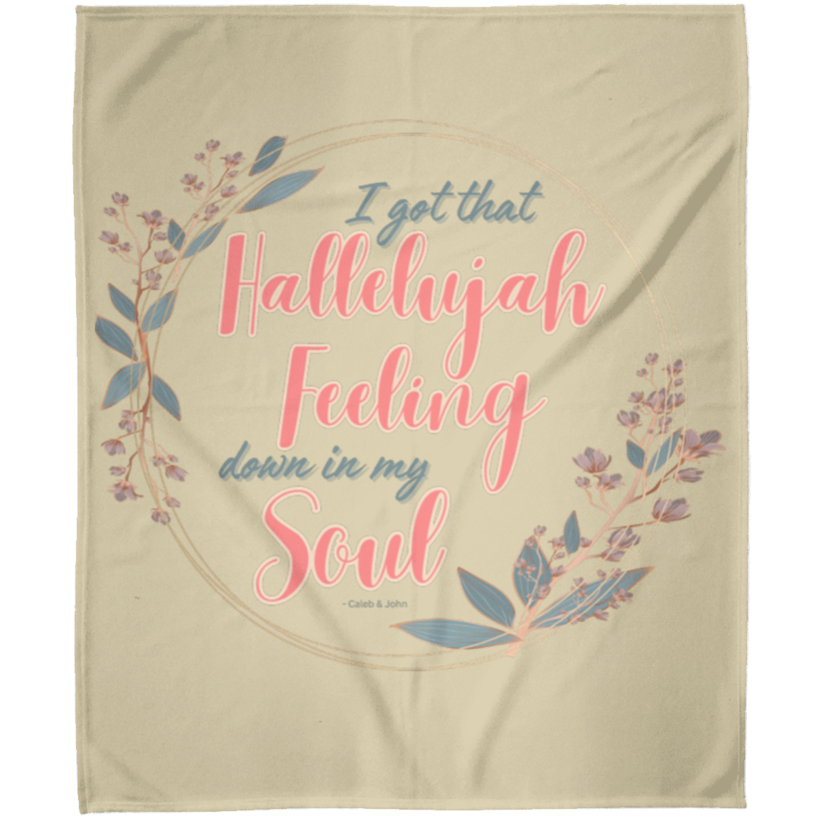 Hallelujah Feeling Arctic Fleece Blanket 50x60