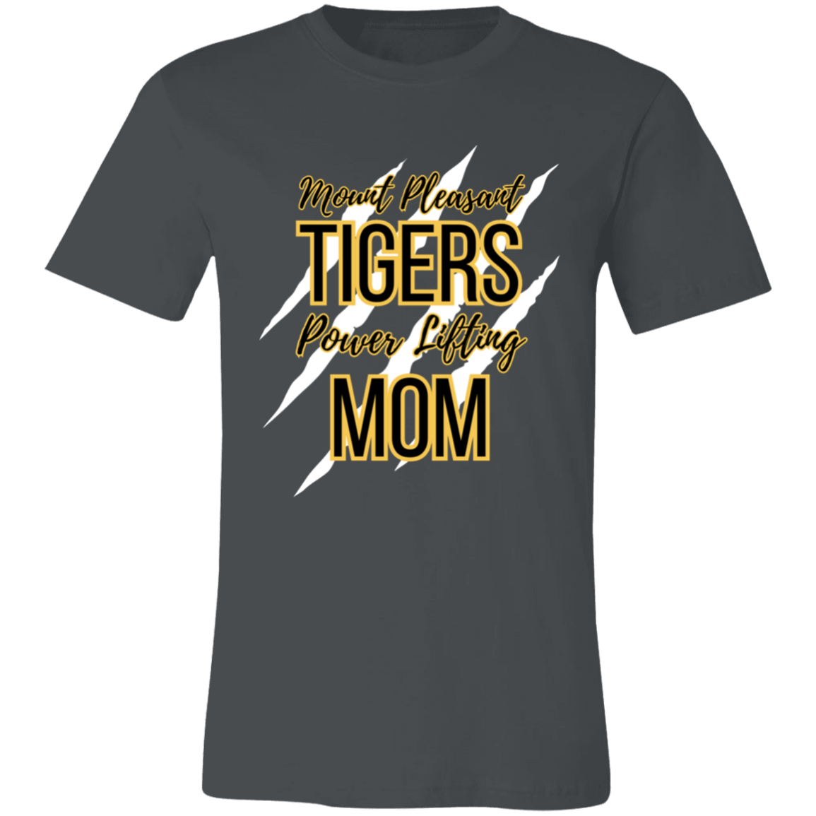 MPTiger Power Lifting MOM Jersey Short-Sleeve T-Shirt