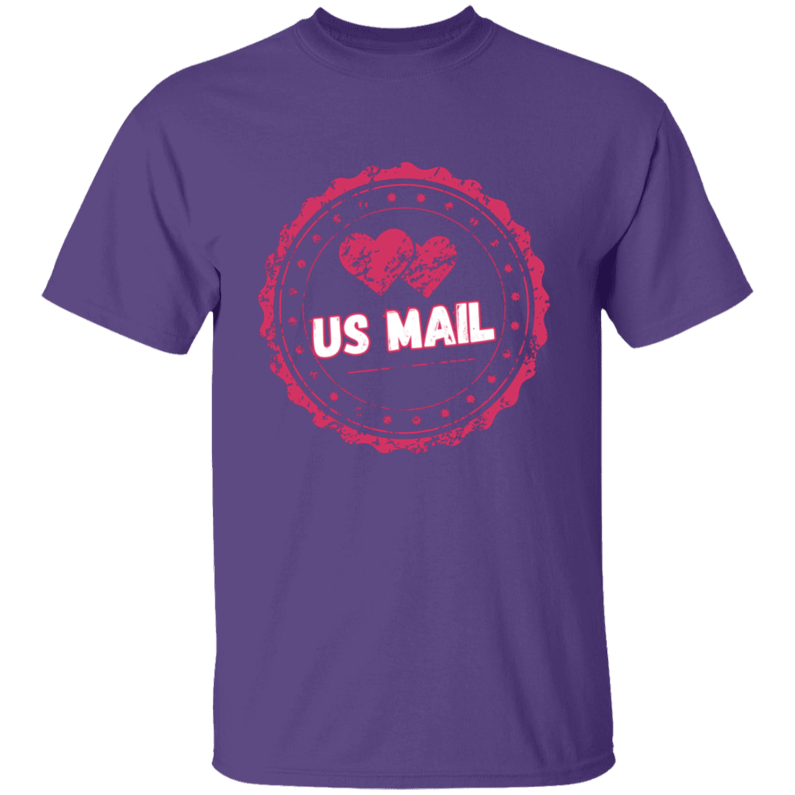 US Mail Hearts 5.3 oz. T-Shirt