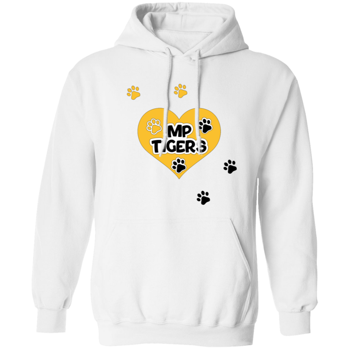 MP Tigers Leaving Tracks- Pullover Hoodie 8 oz (Closeout)