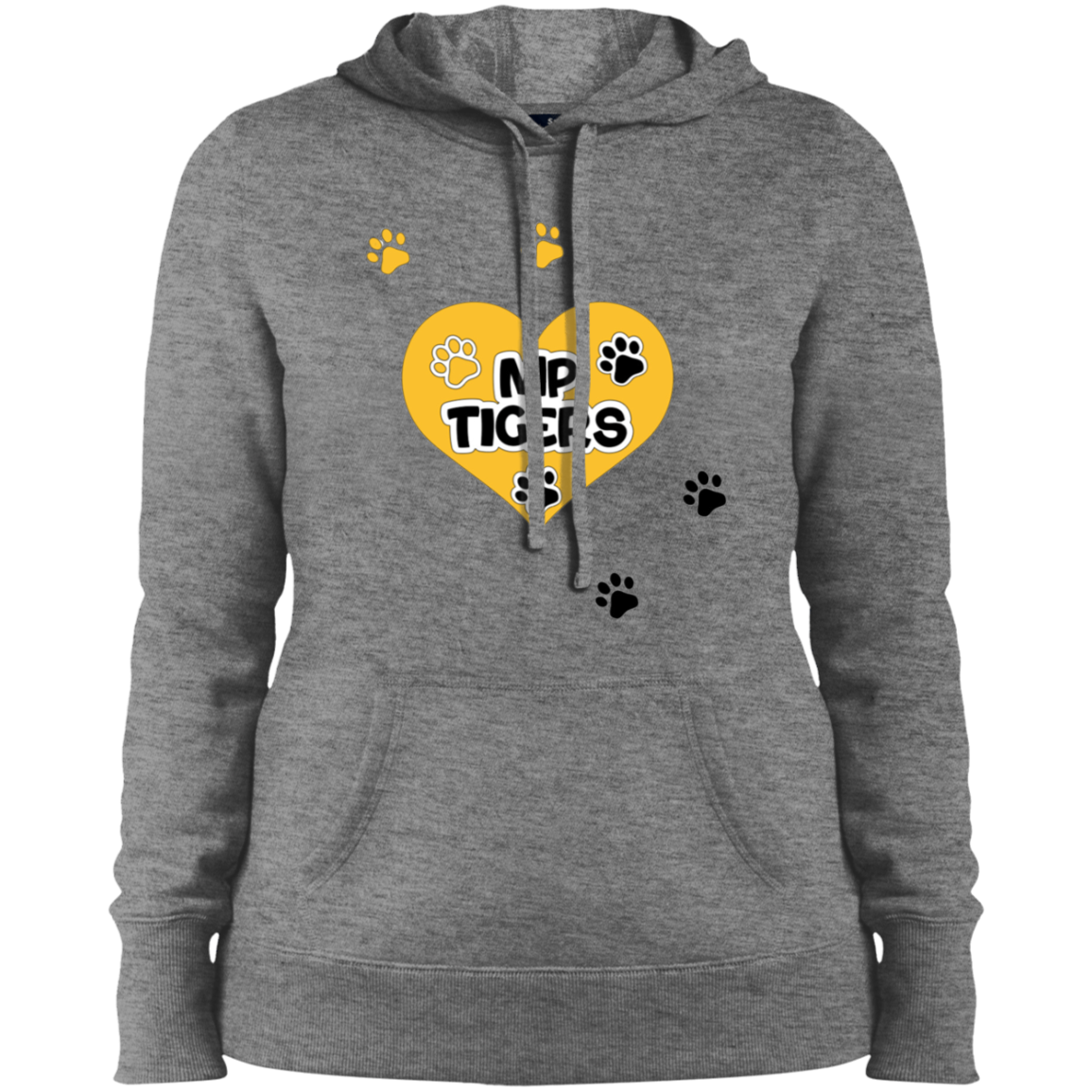 MP Tiger's Leaving Tracks- Ladies' Pullover Hooded Sweatshirt