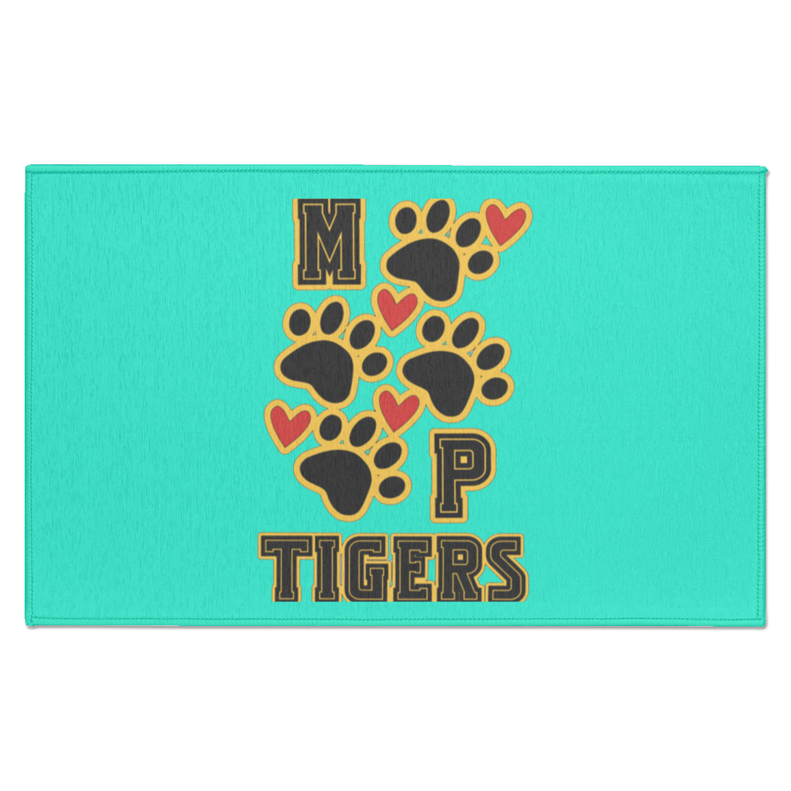 MP Tigers Heart & Sole Indoor Doormat