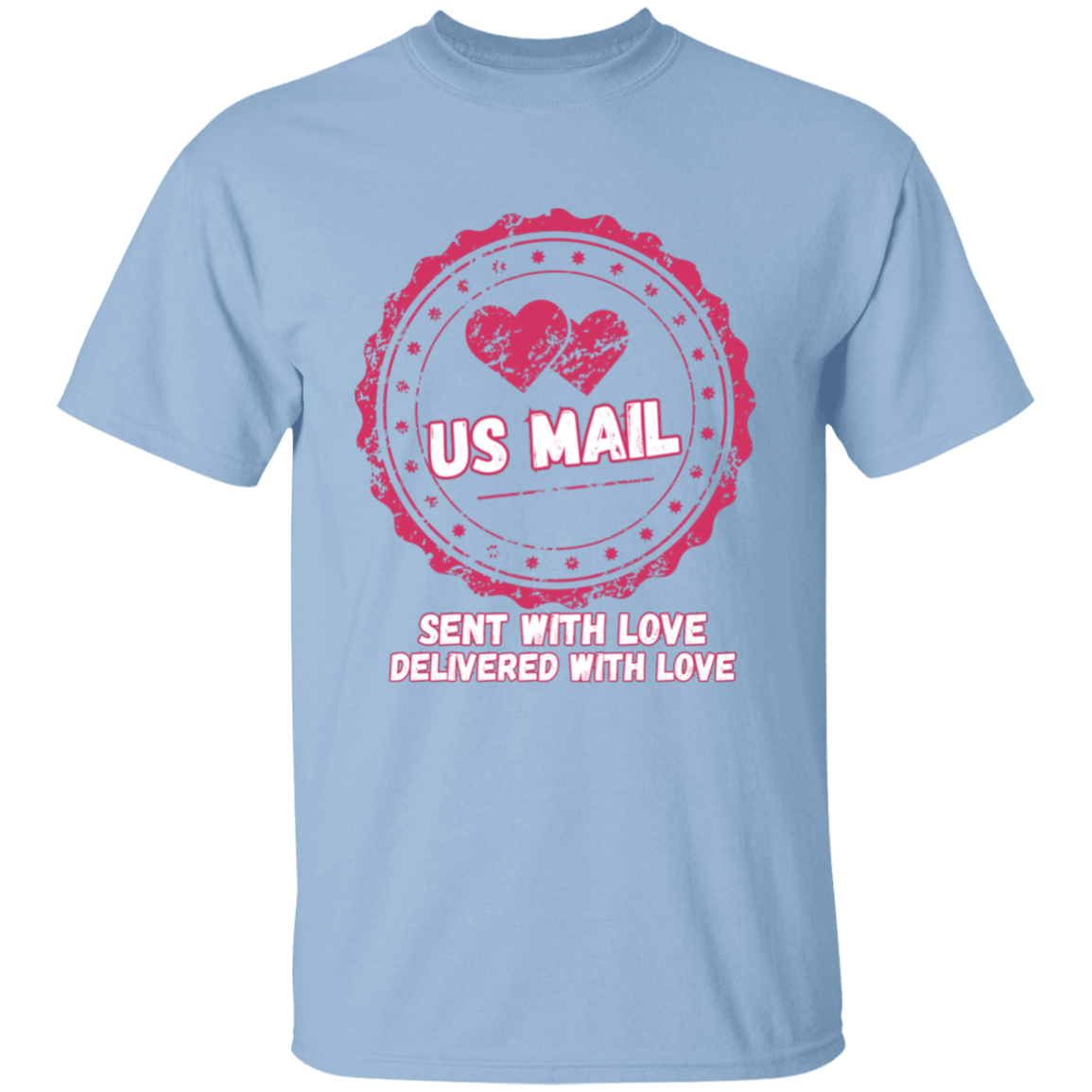 Sent With Love USMail 5.3 oz. T-Shirt
