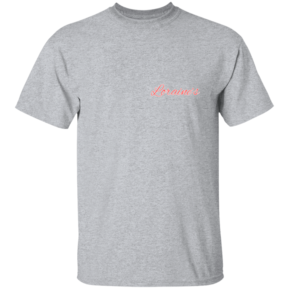 Colossians 3:23 red 5.3 oz. T-Shirt