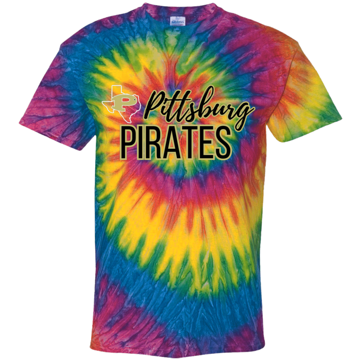 Pittsburg Pirates Youth Tie Dye T-Shirt