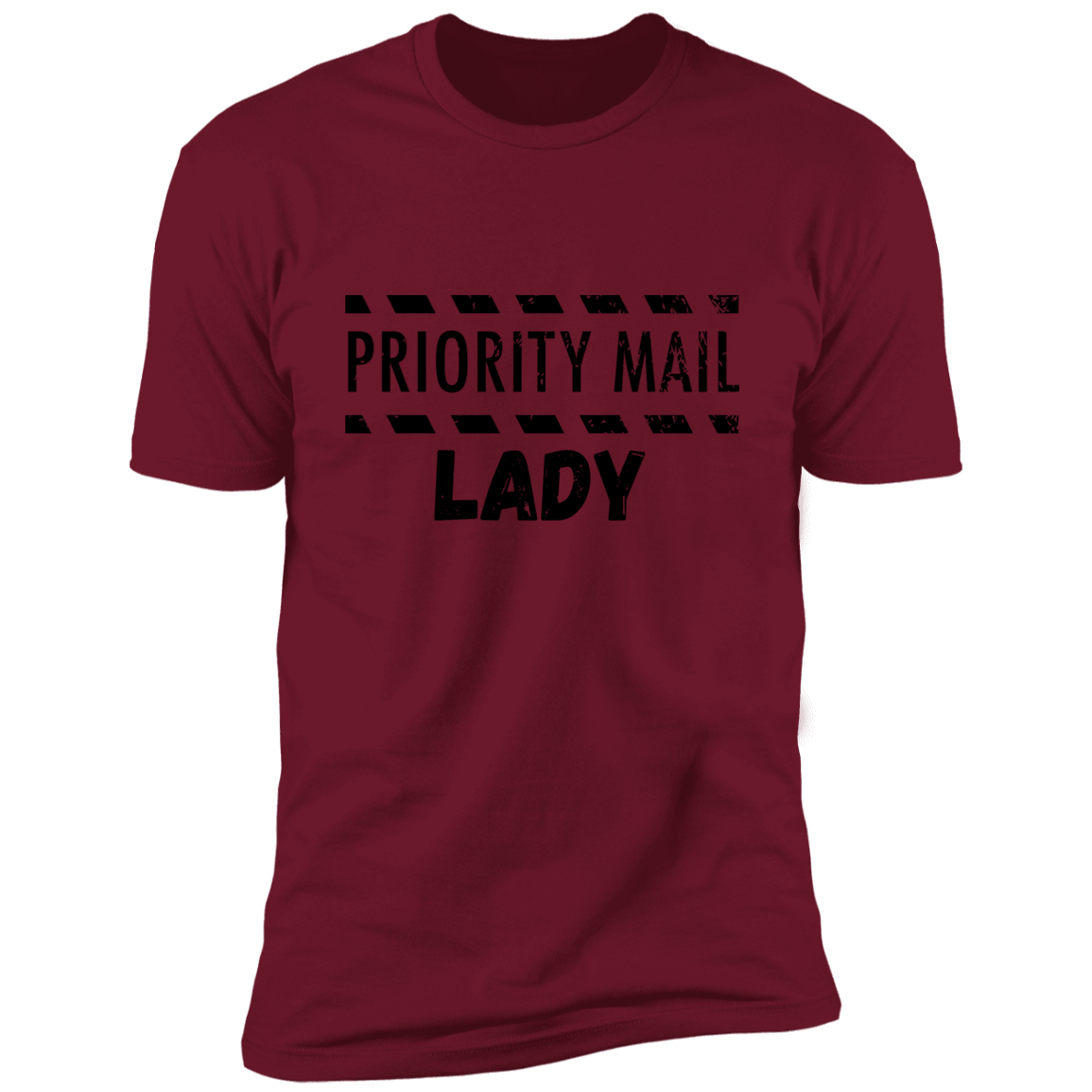 Priority Mail Lady Premium Short Sleeve T-Shirt