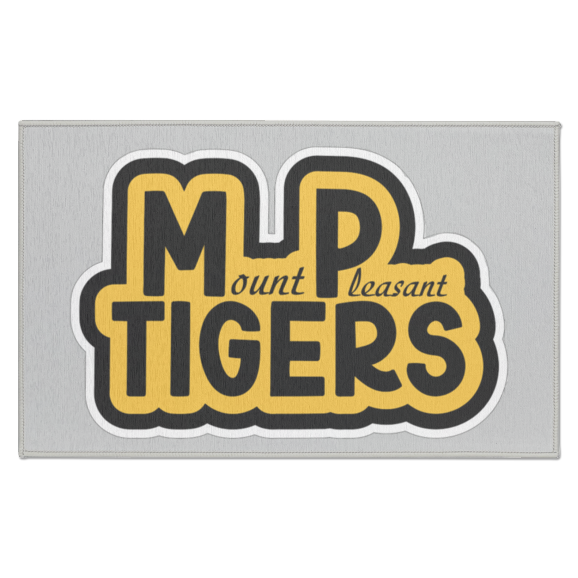 MP Tigers Black & Gold Indoor Doormat
