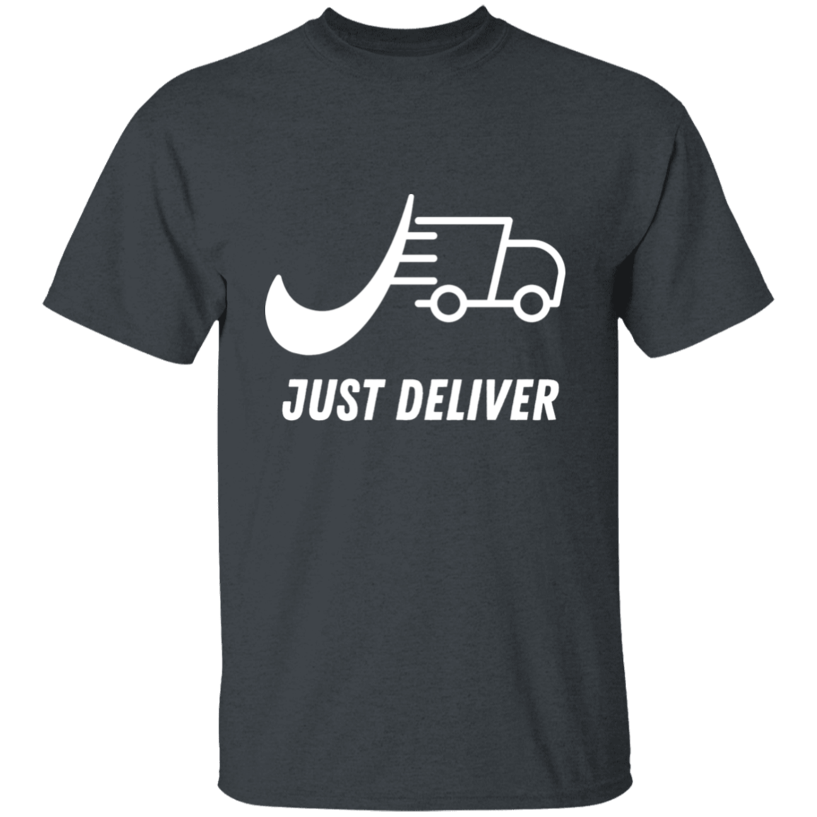 Just Deliver Truck White5.3 oz. T-Shirt