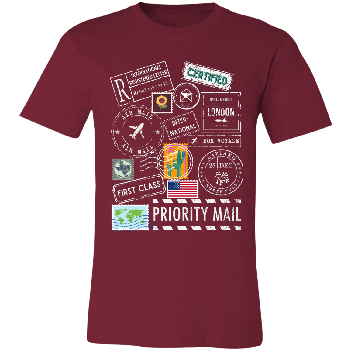 Postage Unisex Jersey Short-Sleeve T-Shirt