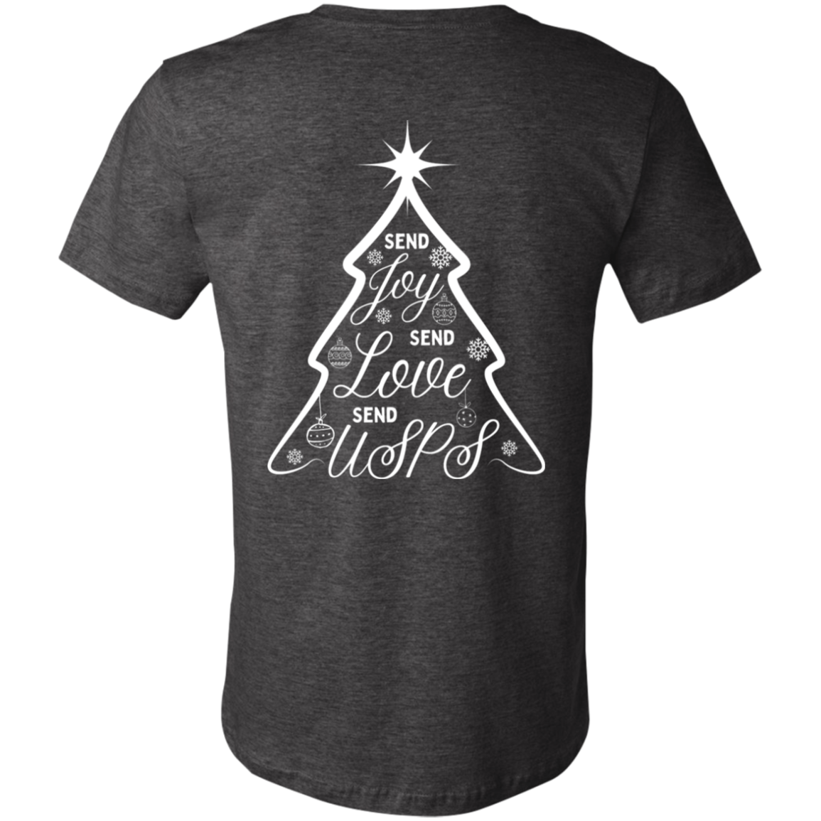 Send USPS Xmas Jersey Short-Sleeve T-Shirt