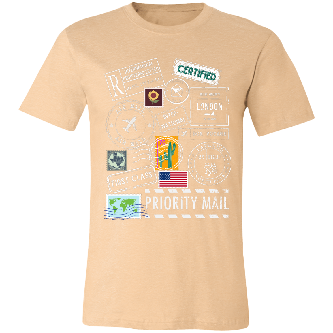 Postage Unisex Jersey Short-Sleeve T-Shirt